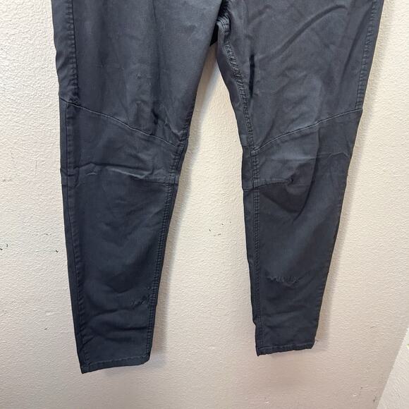 Projek raw Men’s Pants Slim Sz 33 Acti Flex Black/Noir Activewear Hiking Karate - Picture 3 of 9